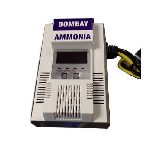 White Wall Hung Ammonia Gas Leak Detector