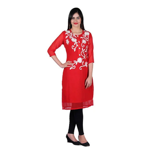 Red Ladies Kurti