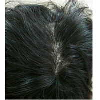 Black Front Lace Silk Base Mens Wigs