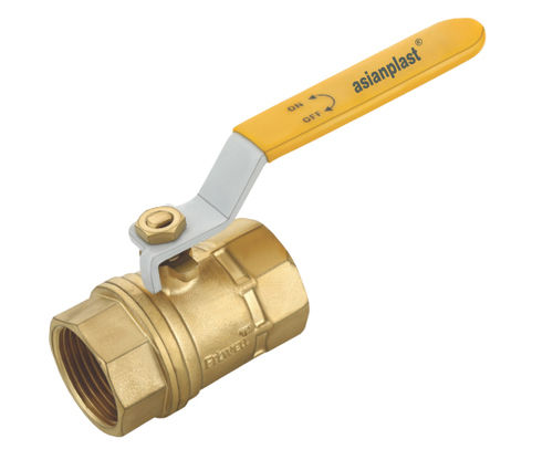 Yellow & Golden Brass Forged Ball Valve