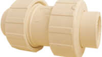 Non Return Valve - Cpvc Material, Round Shape , High Working Pressure, Off-white Color, Warranty Included