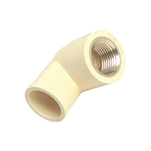 Off-White Red Brass Elbow