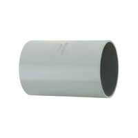 Pvc Coupler - 1 Inch, Grey Round Pvc Connection | Weather Proof, Box Packaging, Minimum Order Of 500 Pieces