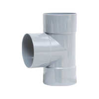 Pvc Tee - Grey Ltz Pvc | High Working Pressure, Warranty Included