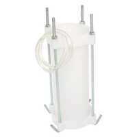 10 Inch Extra Long D-joint - Pvc Pipe Joint, Size 90mm To 140mm, White Color, Round Shape, Good Finishing | Includes Warranty