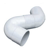 Q Trap - Upvc Tee Fitting 2-4 Inch | White Color, Oval Shape, Female Connection