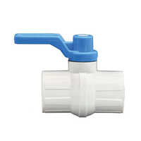 Long Handle Ball Valves - Color: White
