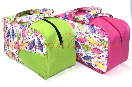 Printed Complimentary Travel Bag - Polyester 19" x 11" x 8" Multi Color | Attractive Style Durable Ideal for Complimentary Gifts