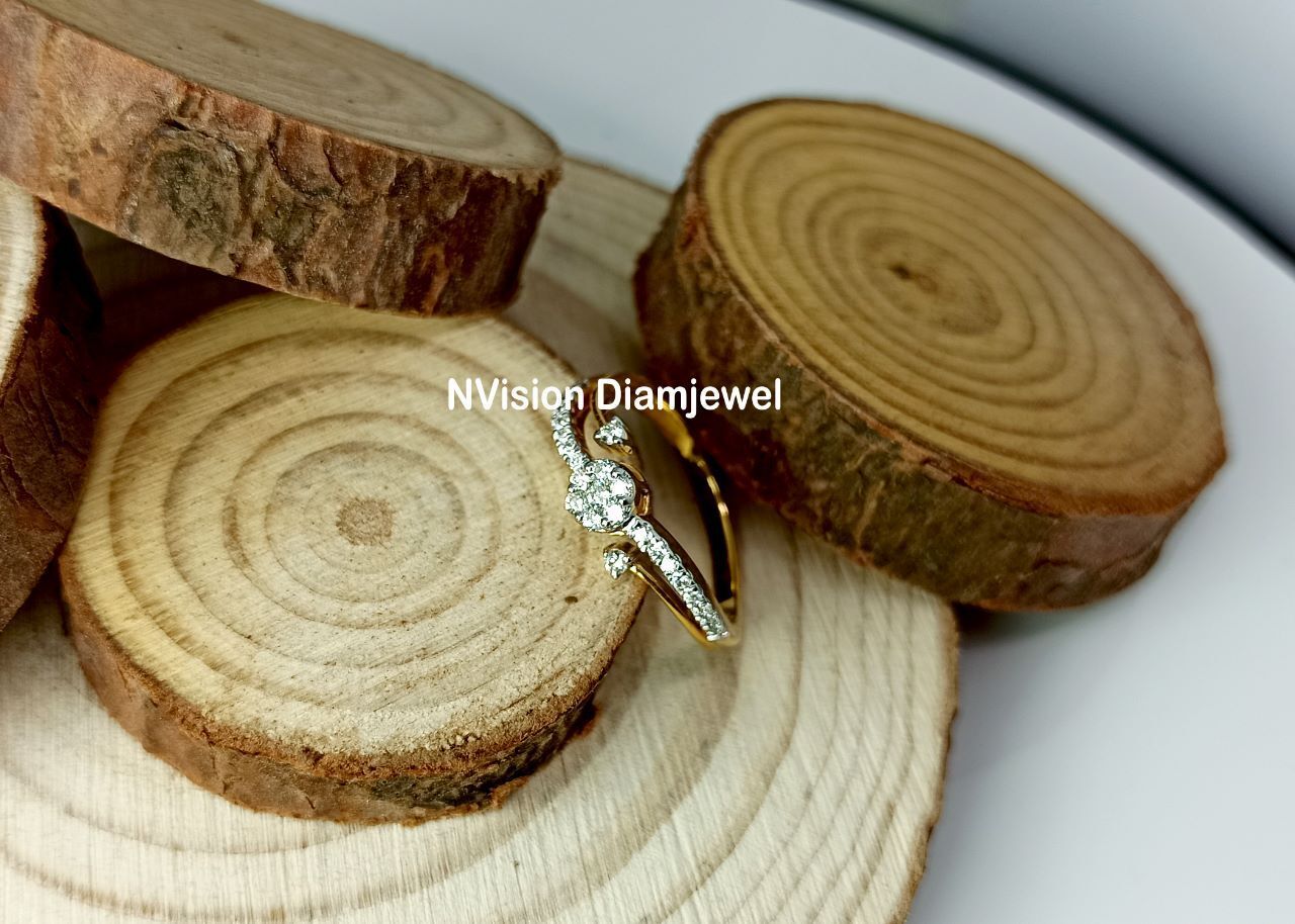 Natural Diamond Millennial Light Weight Ring
