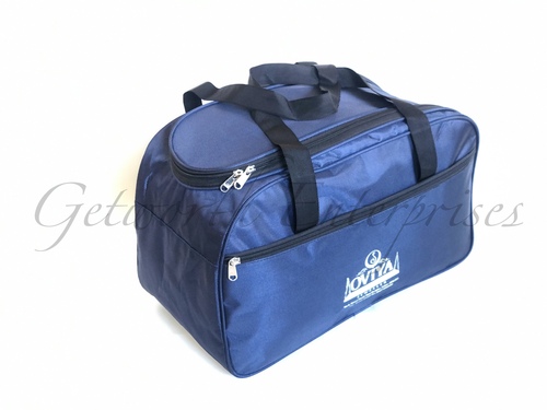 Navy Blue Complimentary Travel Bag - 19" x 11" x 8" | High Quality Polyester, Attractive Design, Perfect for Jewelry Shops and Event Organizers