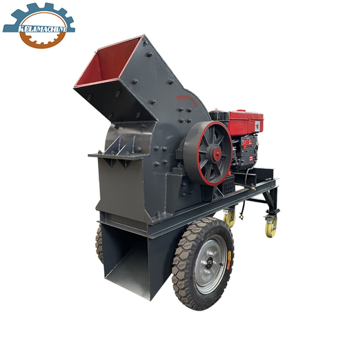 1-5t/h Productivity Hammer Mill Crusher For Brick Making Machine