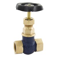 Bronze Globe Valve Screwed Ends Class-1 - 1/2" To 4" Size, Golden Color | Suitable For Oil And Water, Operates At 45â°c Temperature