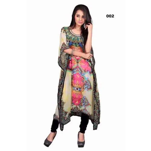 Georgette Digital Printed Kaftan