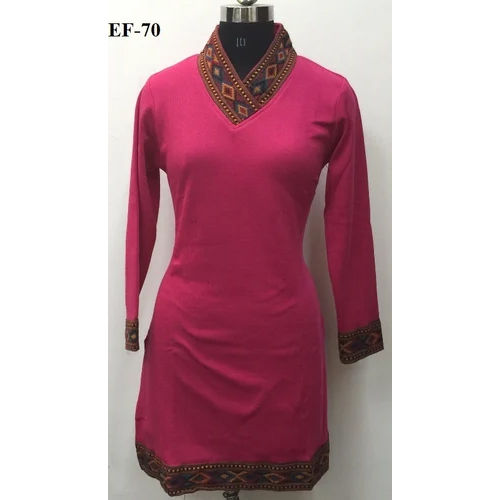 V Cut Kurti For Women