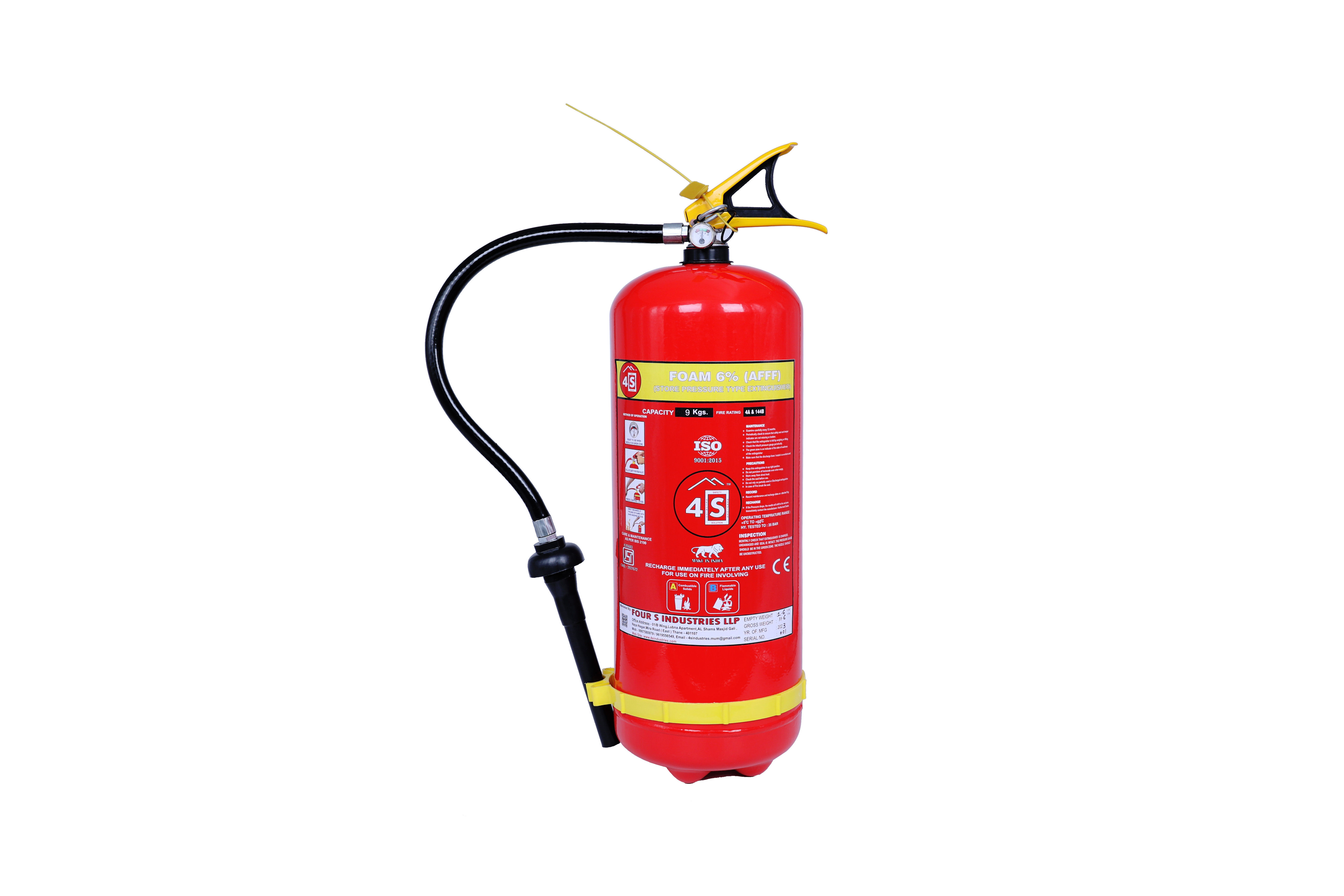 Mechanical Foam Type Fire Extinguisher