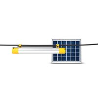 Sun King Portable Emergency Solar Tube Light With Mobile Phone Charging - Cable Length: 5 Meters  Meter (m)