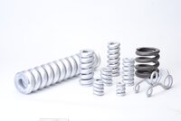 Industrial Coil Springs - Stainless Steel, Various Sizes Available | Polished Finish, High Load Capacity, Corrosion Resistant