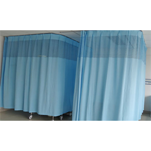 Superior Hospital Curtains - Cotton Blend, Blue | Durable Fabric with Easy Clean Features for Enhanced Privacy and Light Control