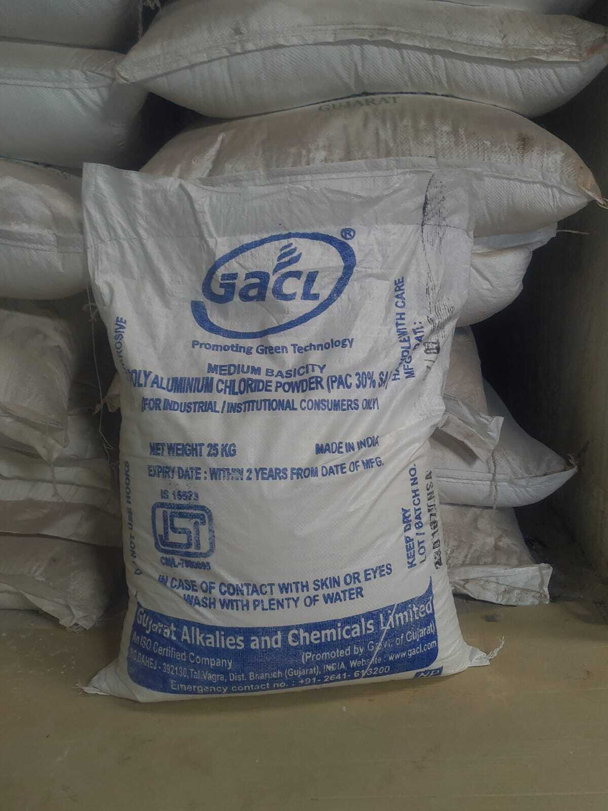 Poly Aluminium Chloride Powder 25kg