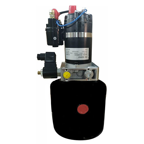 48V Hydraulic Dc Power Pack For E-Rickshaw Tipper Body Material: Steel