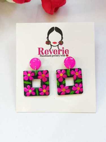 Resin Handmade Earrings