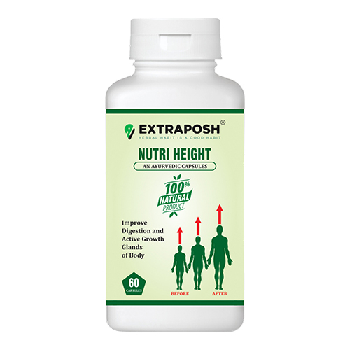 Ayurvedic Nutri Height Capsules Age Group: For Adults
