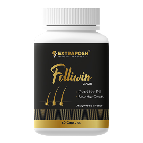 Folliwin Ayurvedic Hair Fall Control Capsules Age Group: For Adults