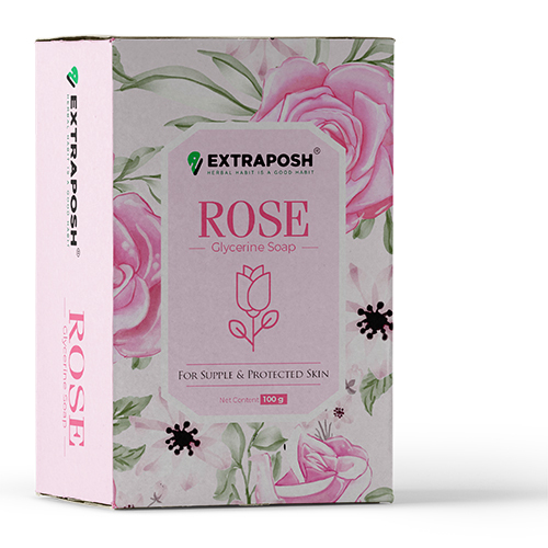Rose Glycerine Soap Size: Different Size