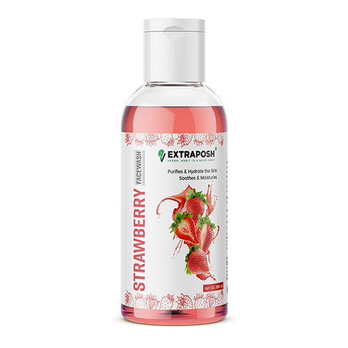 Strawberry Face Wash 100% Herbal