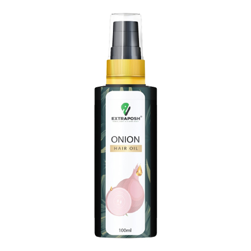 Onion Hair Oil - Infused with Natural Onion Extract, Oil Formulation for Nourishing Hair, White Color | Reduces Hair Fall, Promotes Hair Vitality