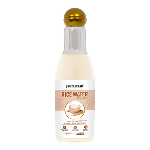 Rice Water Shampoo - Gel Form White Color | Nourishing Hair Treatment for Strengthening and Improving Resilience