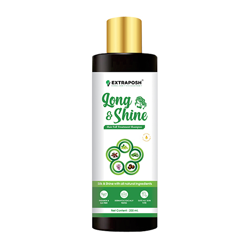 White Ayurvedic Long And Shine Hair Fall Shampoo