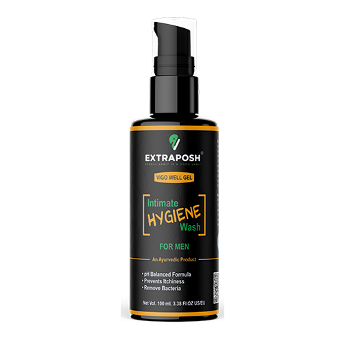 Intimate Ayurvedic Hygiene Wash - 100% Herbal Liquid Formula | Easy to Use, Black Herbal Extracts