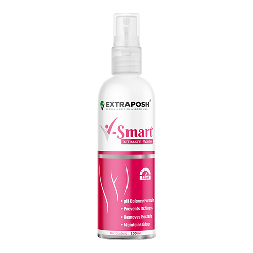 100 Ml V-Smart Intimate Wash 100% Herbal