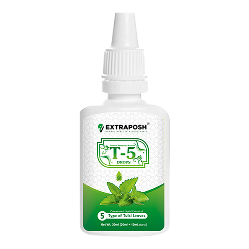 T-5 Tulsi Leaves Drop Ingredients: Herbs