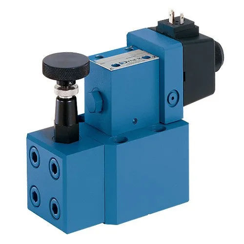 Blue High Pressure Hydraulic Gear Pump