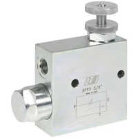 Flow Regulator - Aluminium Body, Different Sizes Available | Silver Color, Industrial Usage, Warranty Included