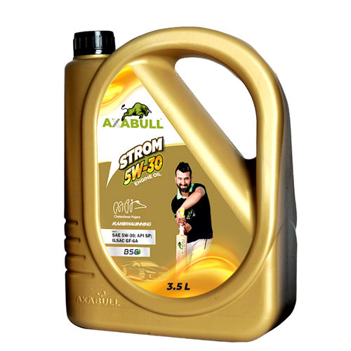 3.5 Ltr Strom 5W-30 Engine Oil - Application: Industrial