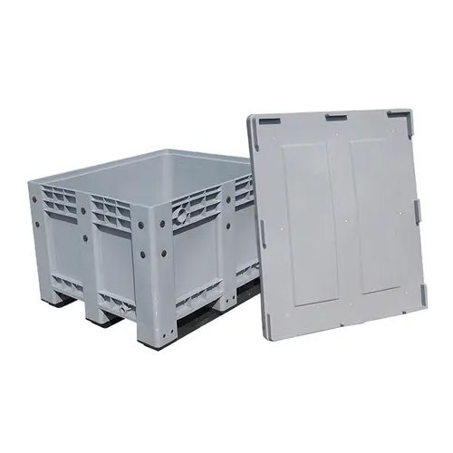 Grey Plastic Pallet Box