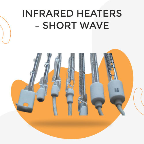 Silver / Grey Short Wave Infrared Heaters