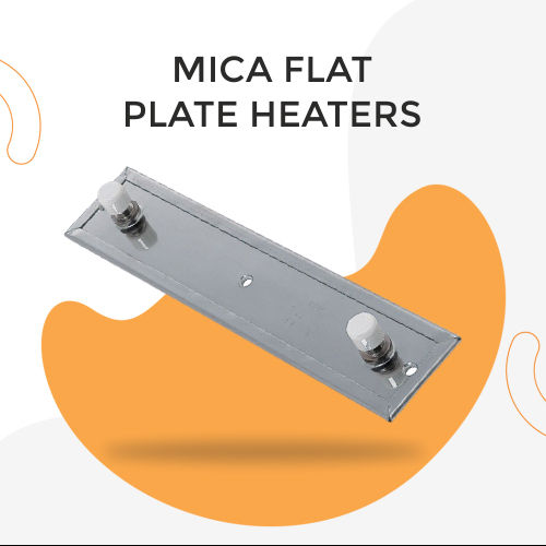 Silver / Grey Mica Flat Plate Heaters