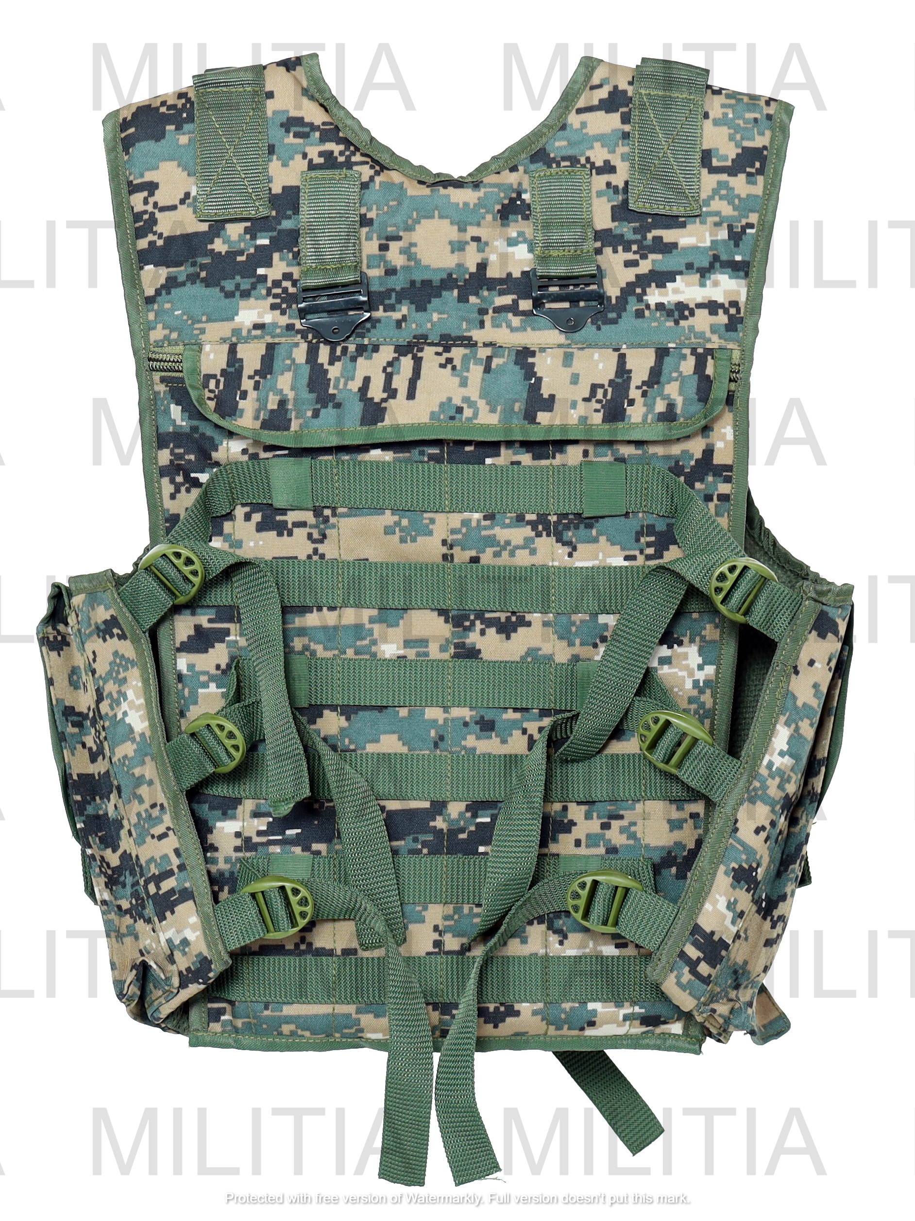 Militia Tactical Vest cum harness cum ammo pouch camouflage