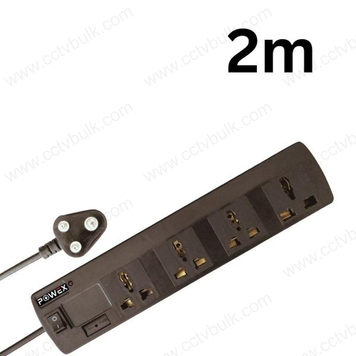 Power Strip 4 Universal Socket 2M