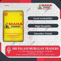 Maha Slag Cement - Ppc (pozzolana Portland Cement) 50kg Hdpe Sack Bag, Gray Color | Raw Material: Silicate, Cement Type: Portland Slag Cement, Sand Type: Natural Sand