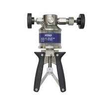 Hydraulic Hand Pump - Mk-hp-700 | Durable Metallic Build, Efficient Pressure Calibration