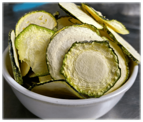 Green & Brown Freeze Dried Zucchini