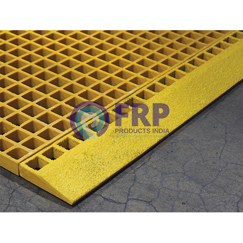 FRP Molded Grating With Edge Ramp