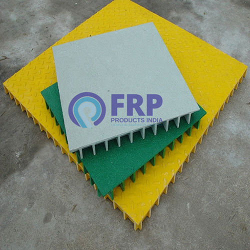 FRP Chequered Plate Grating