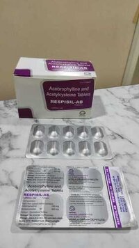Acebrophylline and Acetylcysteine  Tablets