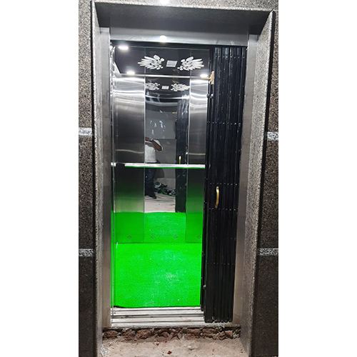 Stainless Steel Dumbwaiter - Electric Power Supply, Safety Sensor & Calling Box
